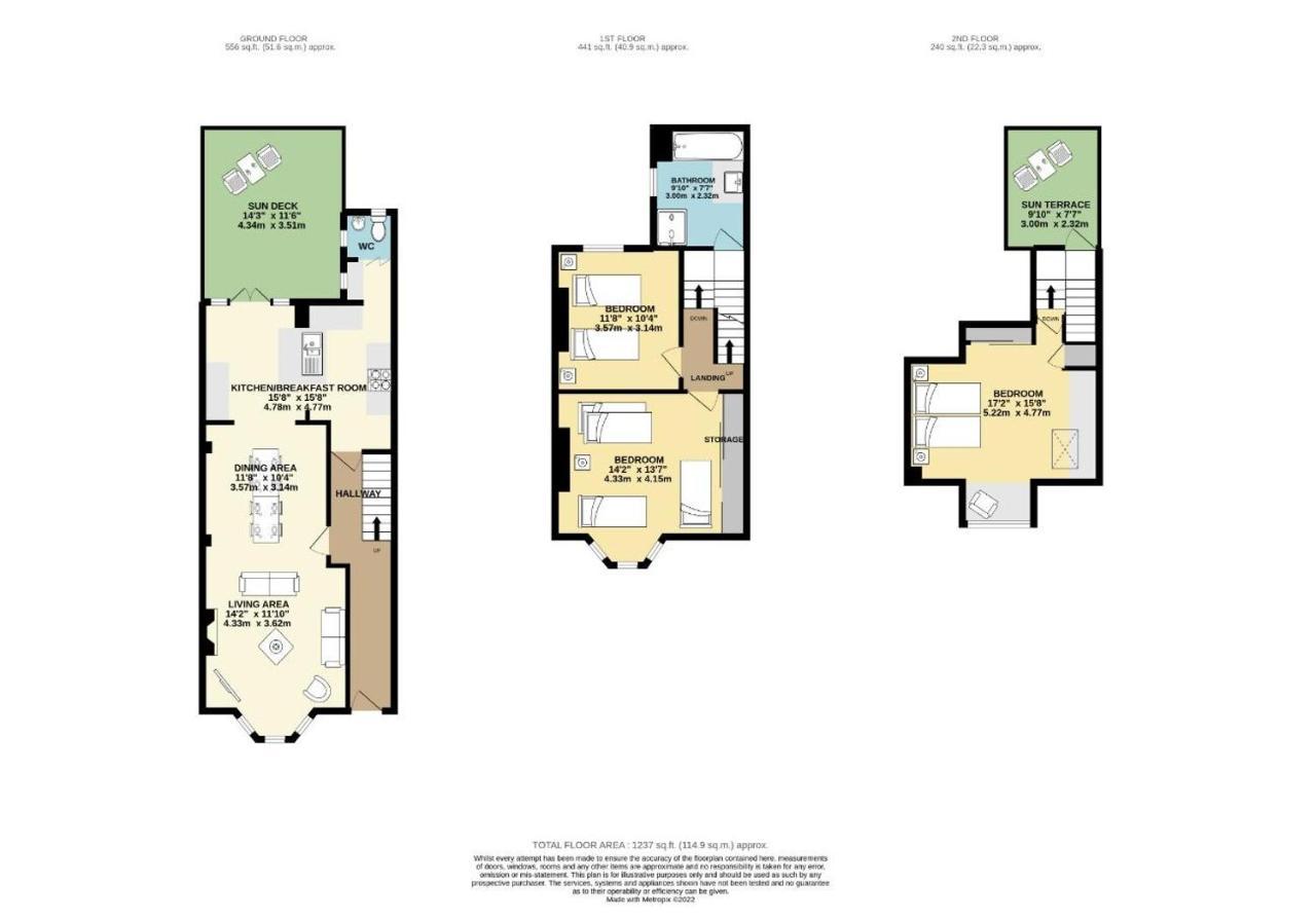 Vila The Townhouse By My Getaways Free Parking Hove Exteriér fotografie